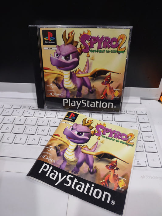 Gioco PlayStation PS1 Spyro 2 tedesco