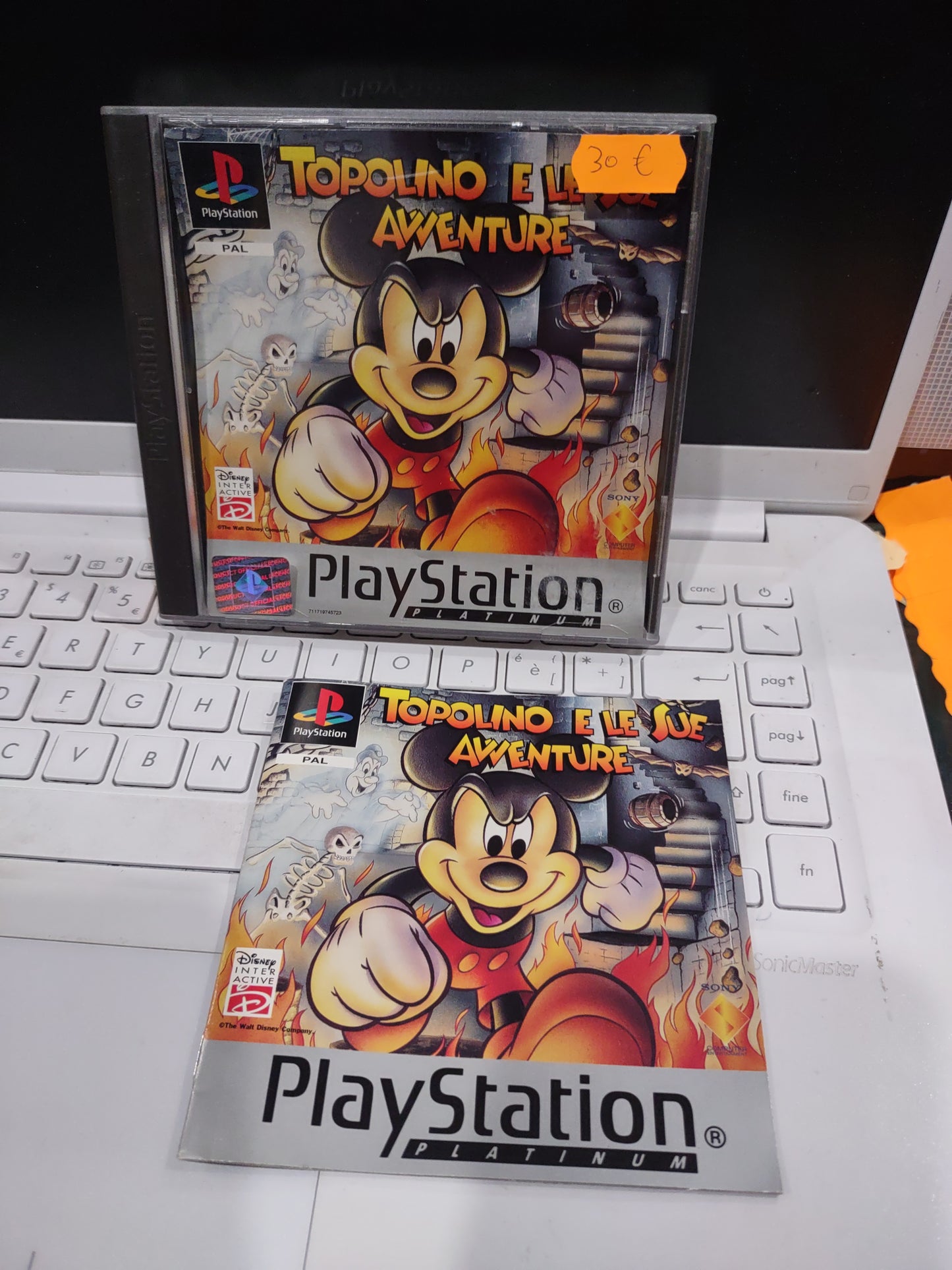 Gioco PlayStation PS1 topolino e le sue avventure