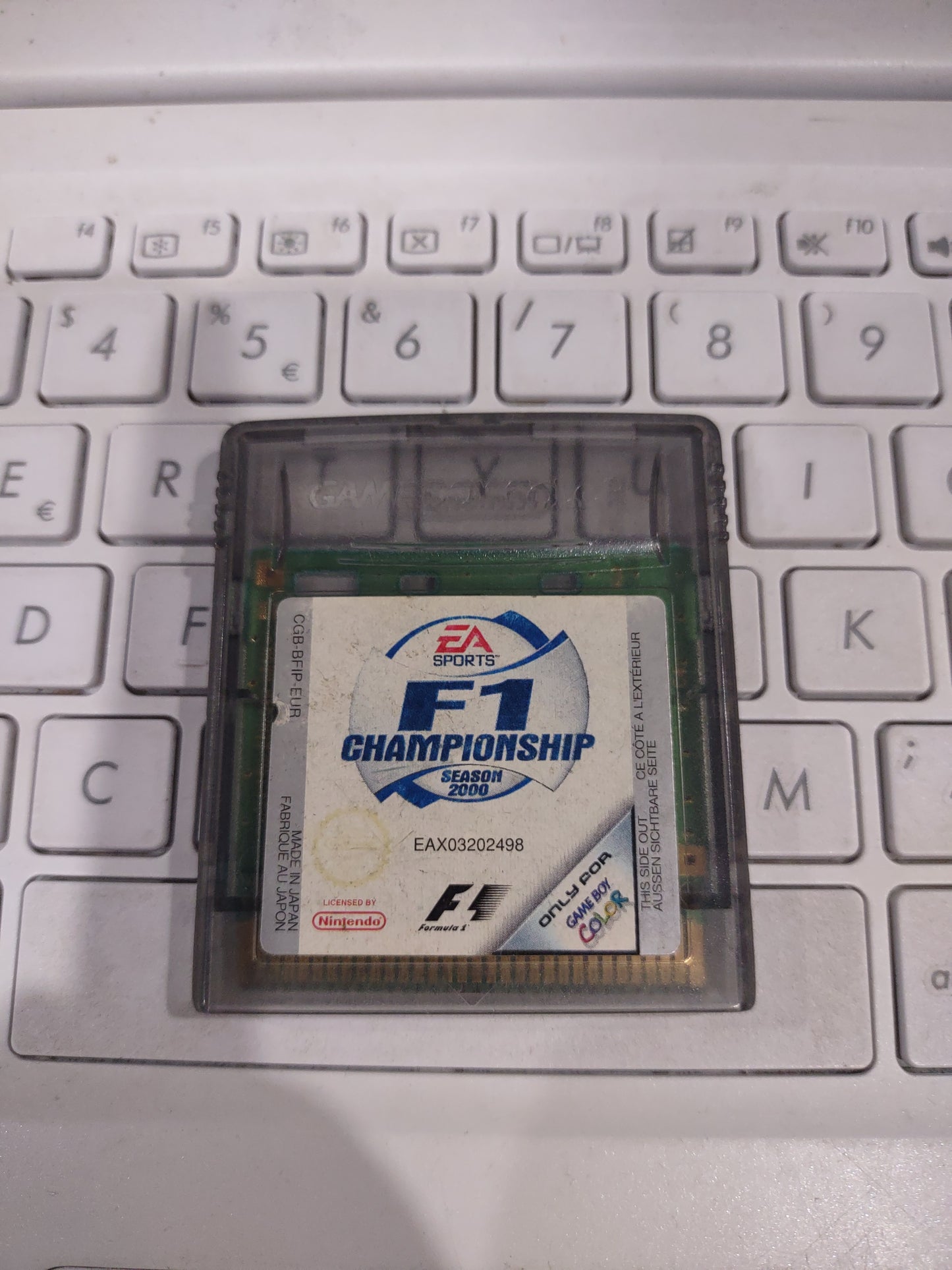 Gioco Nintendo game boy color F1 Championship season 2000