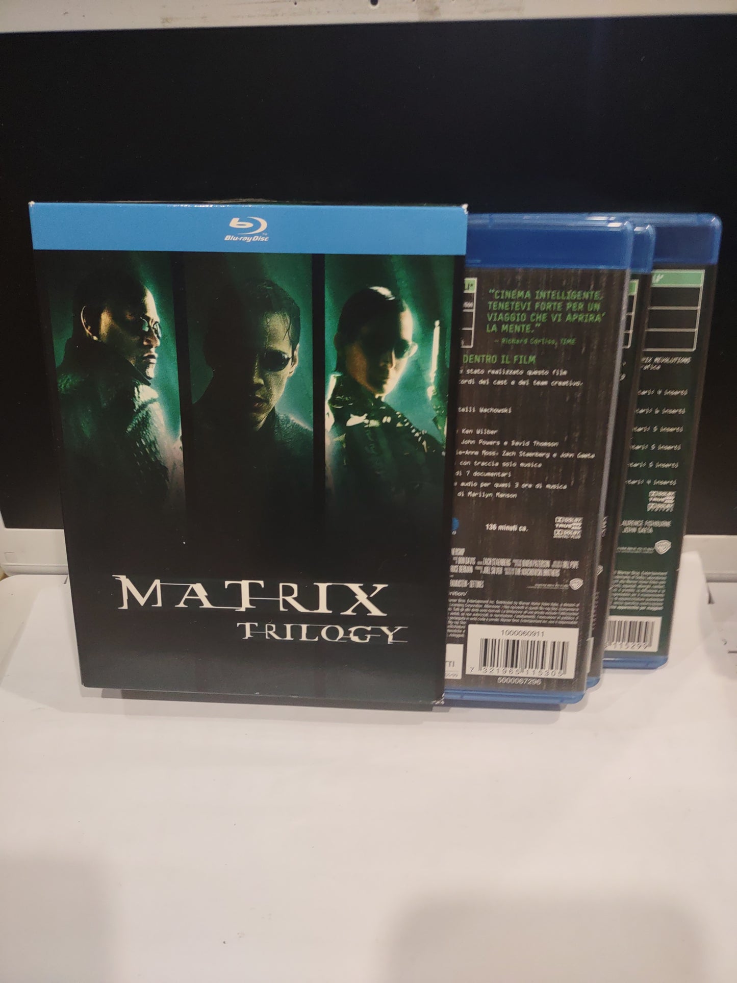 Film Blu-ray Matrix Trilogy Ita