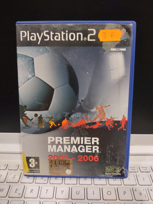 Gioco PlayStation PS2 premier manager 2005-06