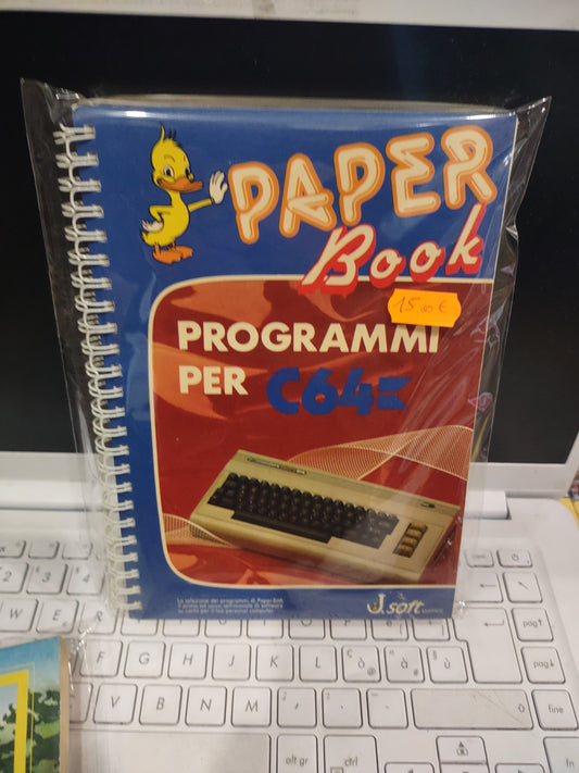 Libro paper book programmi per c64 commodore Jackson software