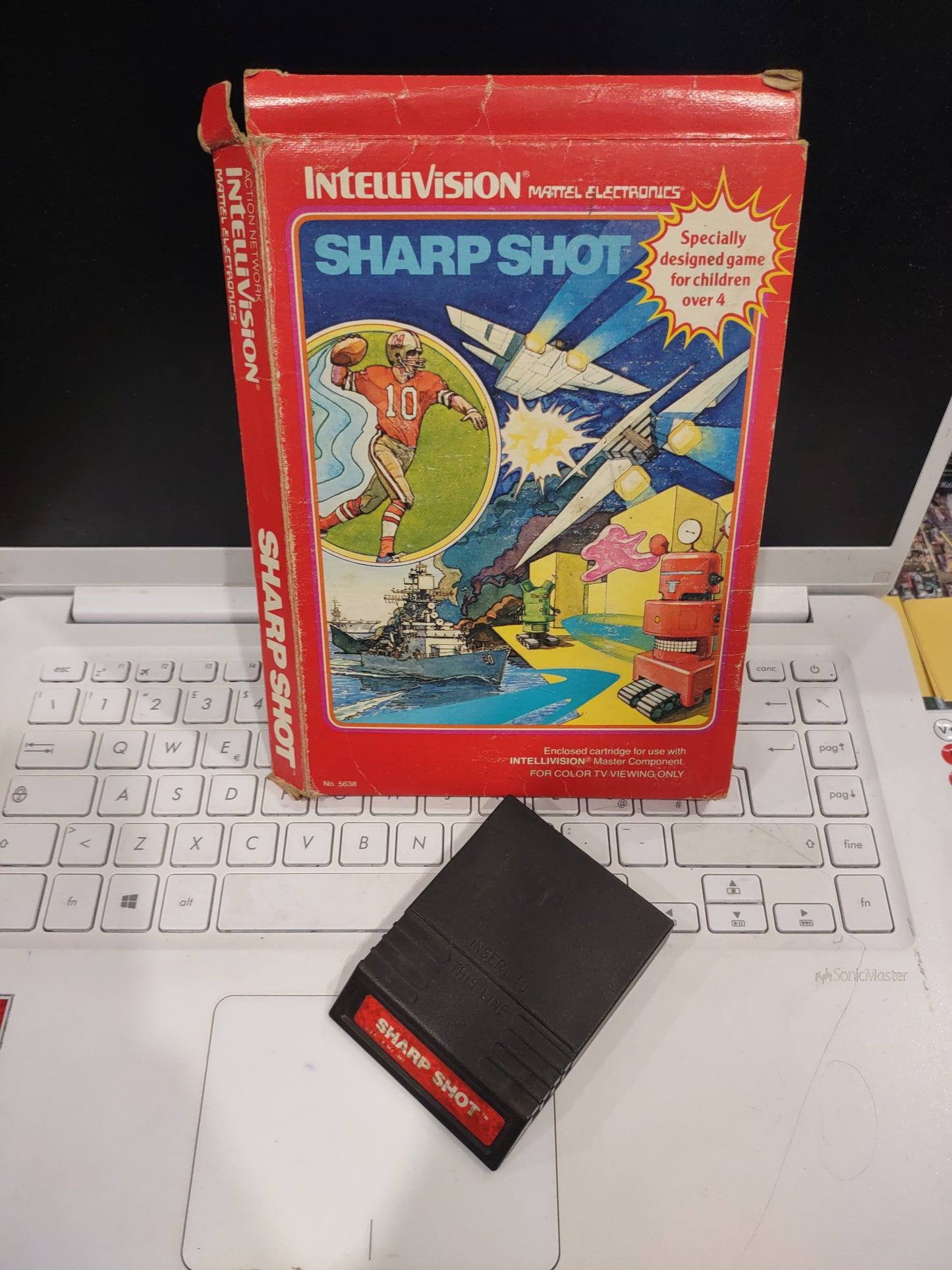 Gioco intellivision mattel Sharp shot