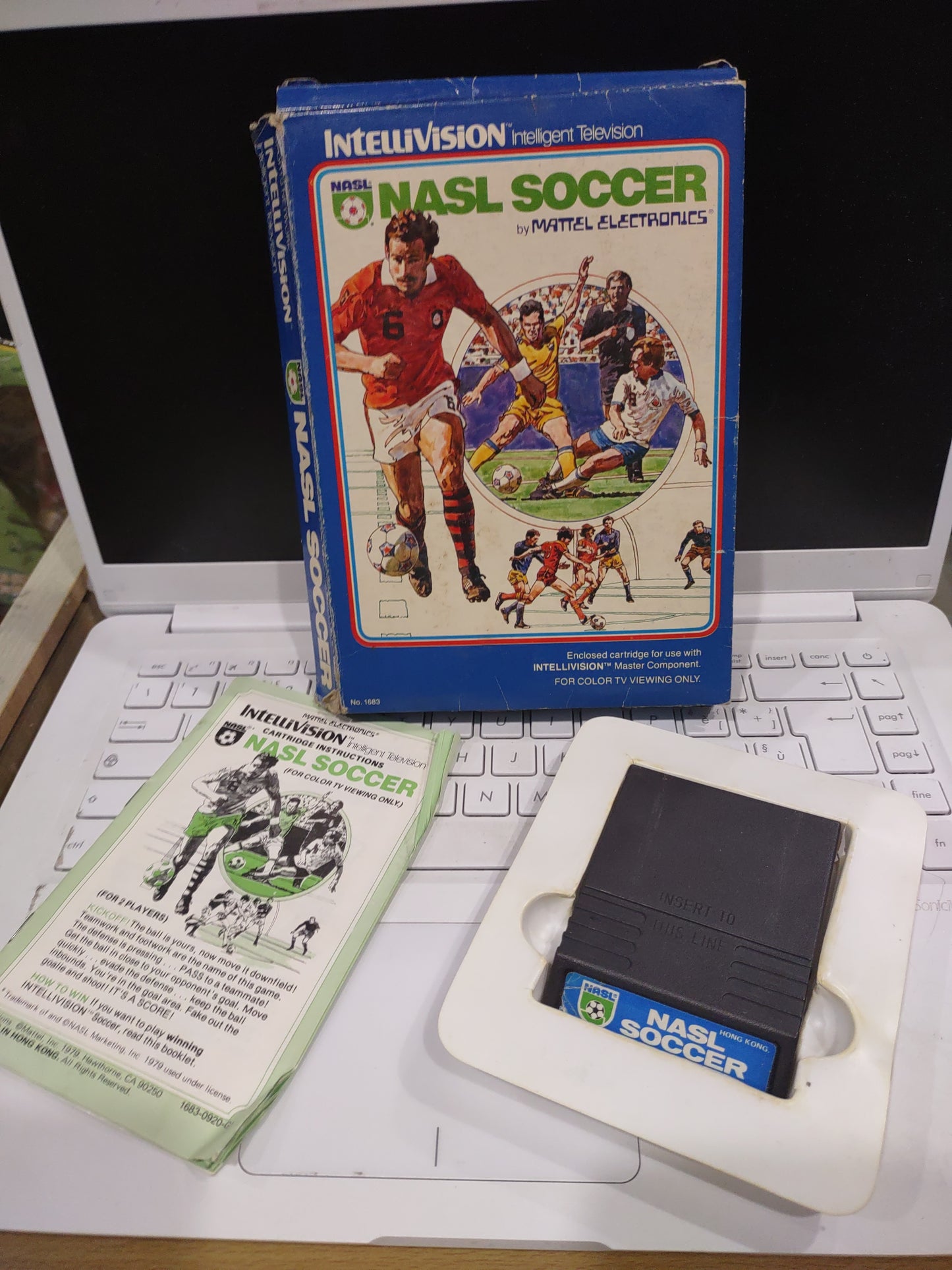 Gioco intellivision mattel nasl soccer