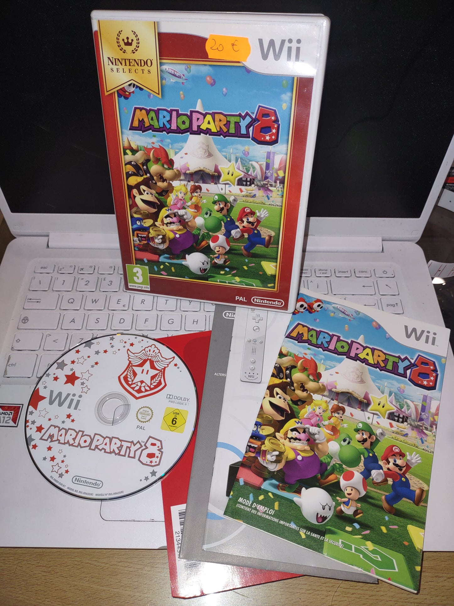 Gioco Nintendo Wii Mario party 8 PAL