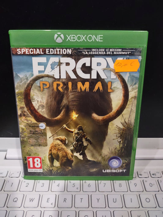 Giallo Xbox One far cry Primal specie edition