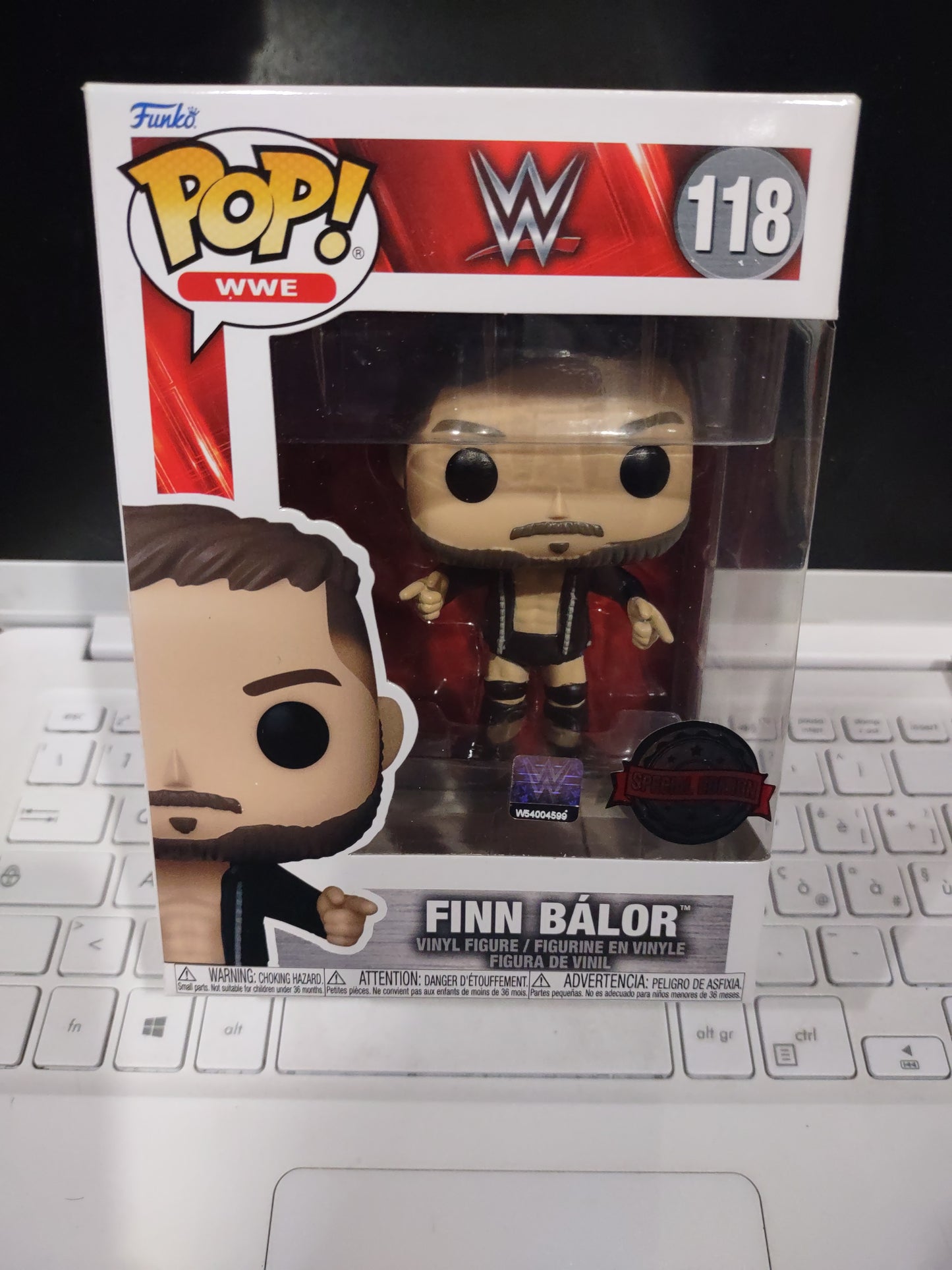 WWE Funko pop 118 Finn balor special edition wrestling