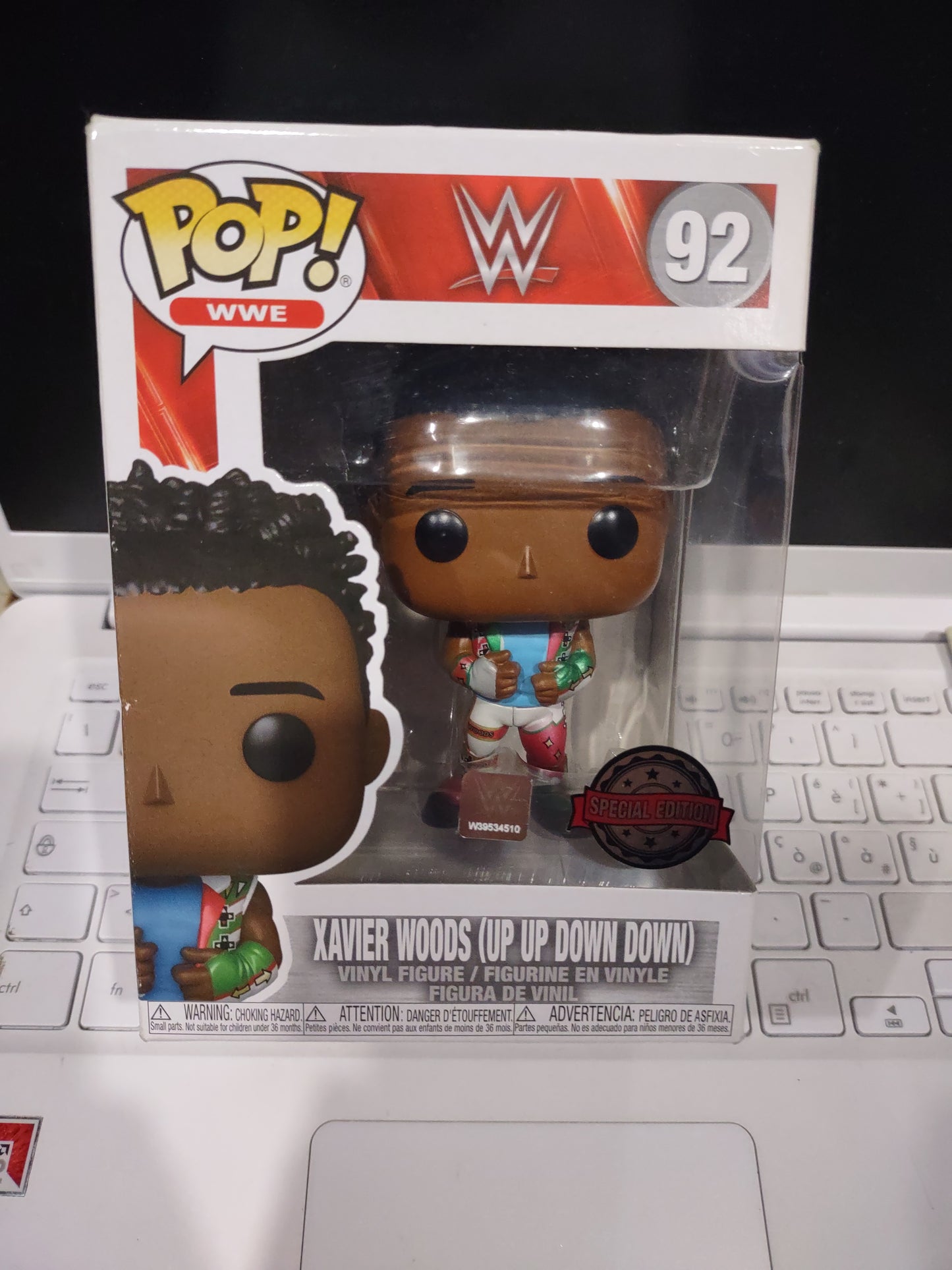 WWE Funko pop Xavier Woods special edition