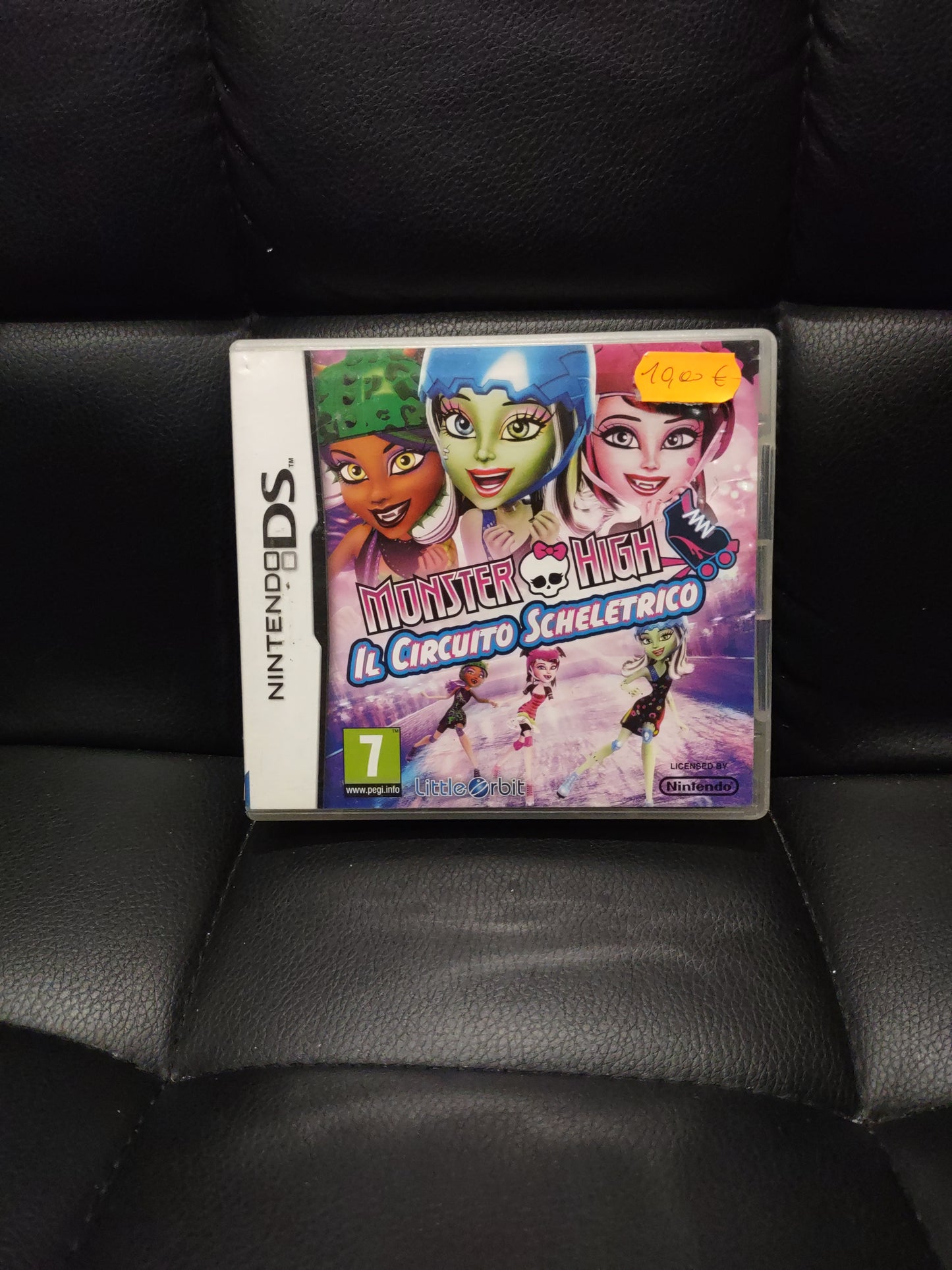 Gioco Nintendo DS Monster High il circuito scheletrico