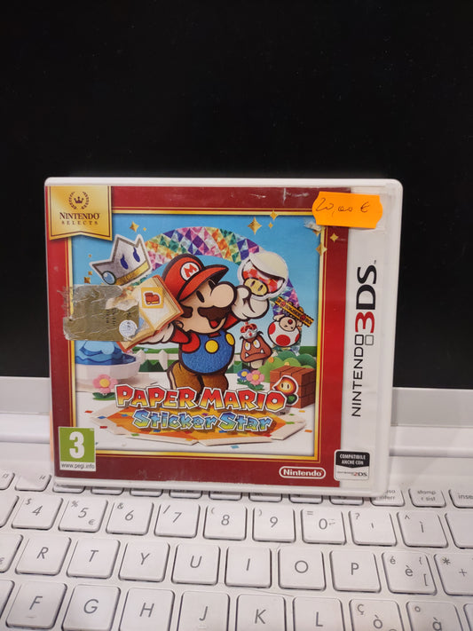 Gioco Nintendo 3DS paper Mario sticker Star