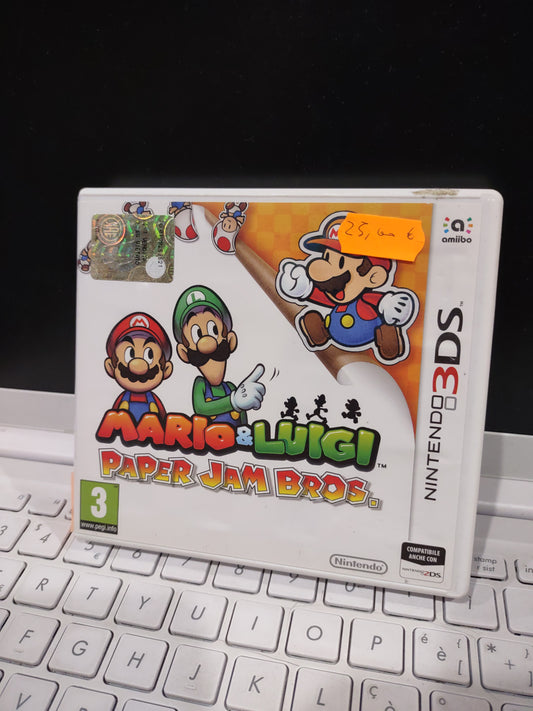 Gioco Nintendo 3DS Mario e Luigi paper jam Bros