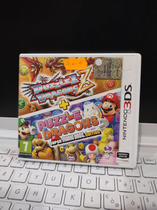 Gioco Nintendo 3DS puzzle dragons + puzzle dragons Mario Bros