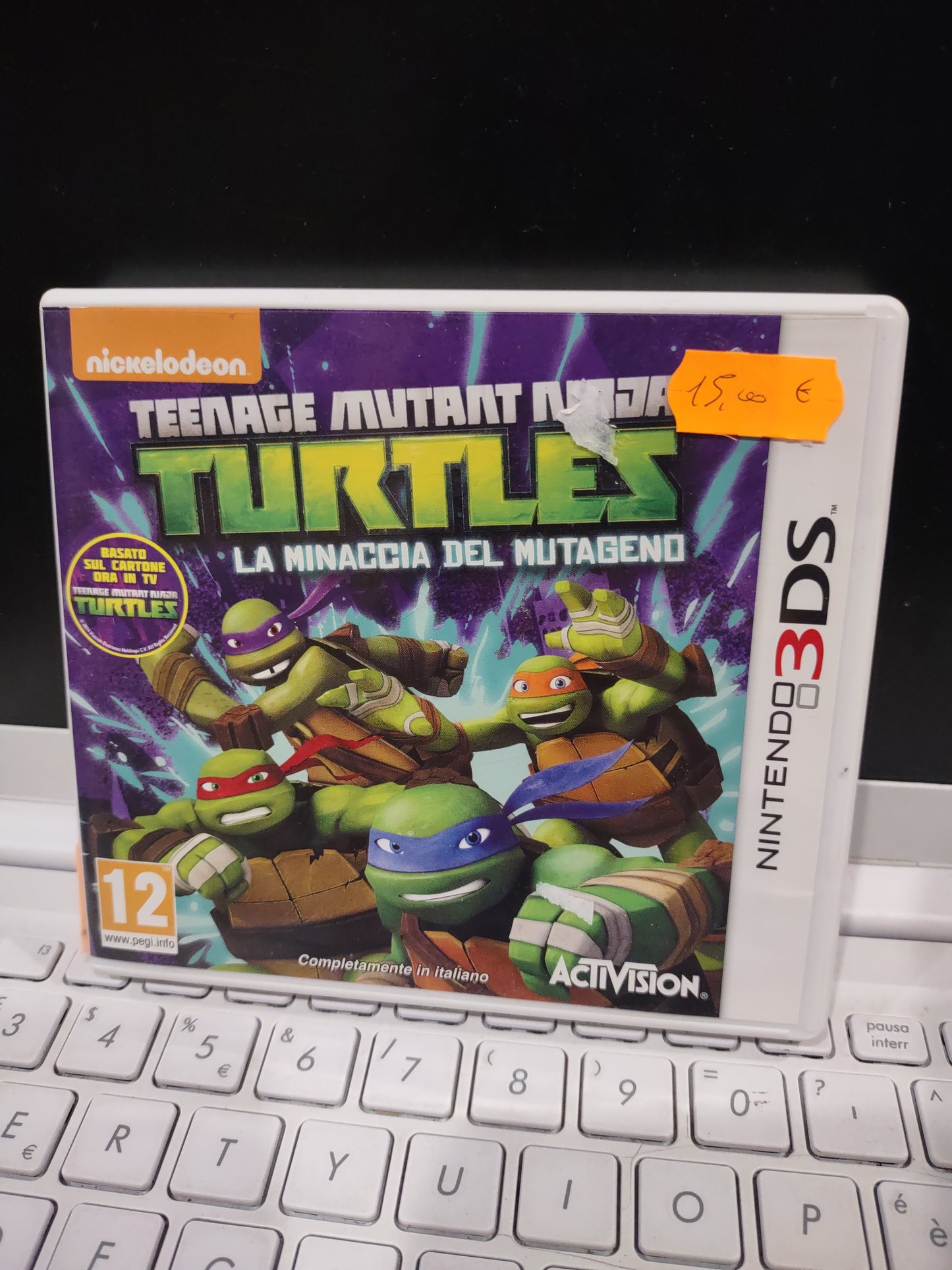 Gioco Nintendo 3DS teenage mutant ninja turtles La minaccia del mutageno