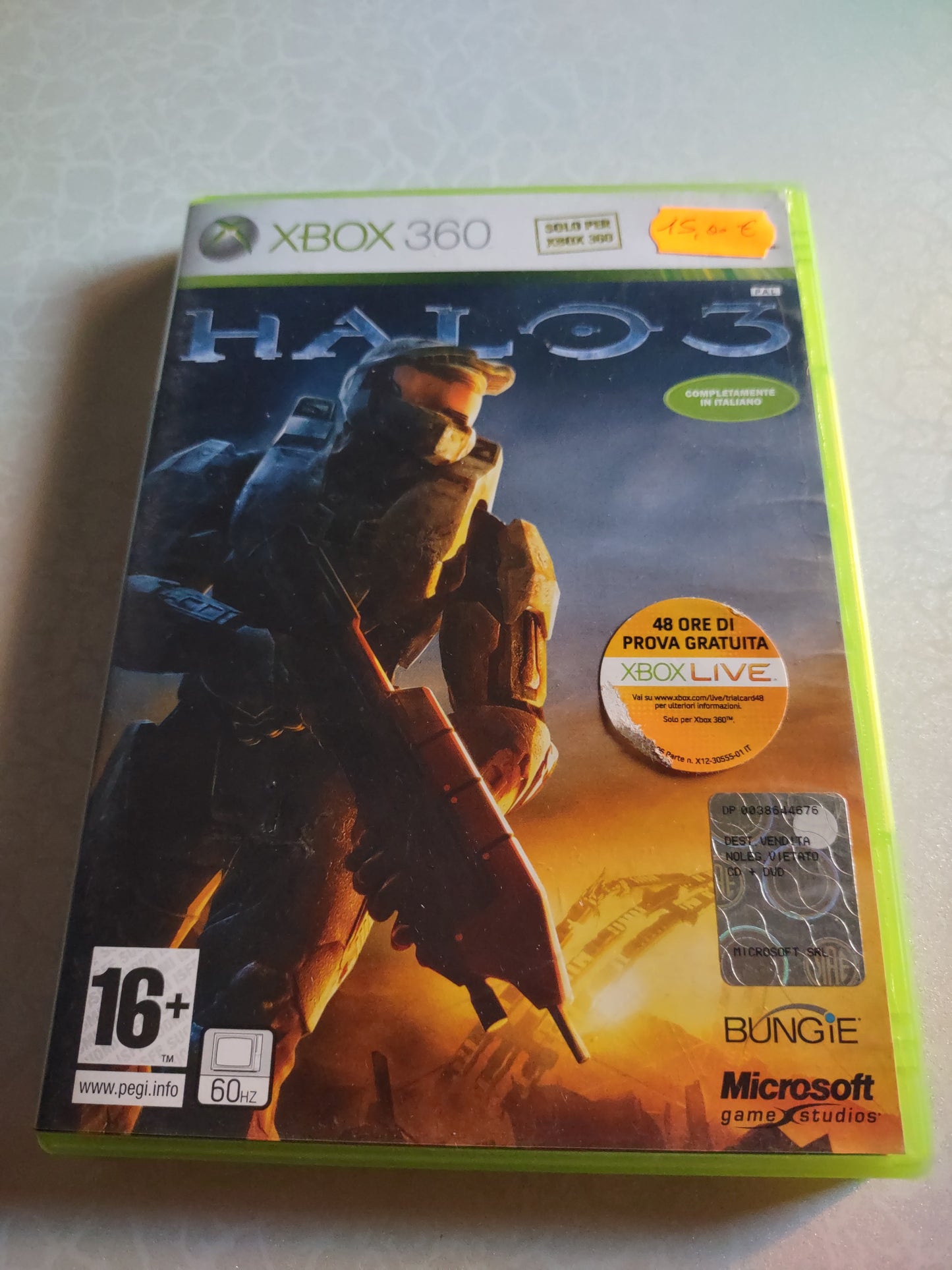 Gioco Xbox 360 halo 3 ita PAL