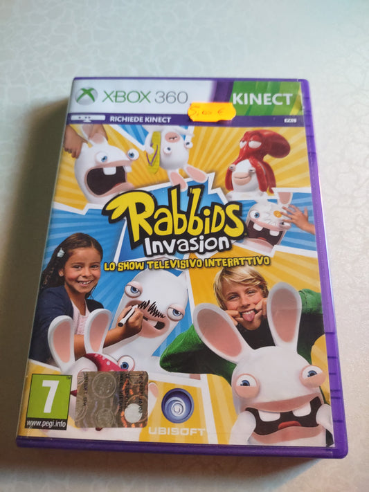 Gioco Xbox 360 Kinect rabbids invasion