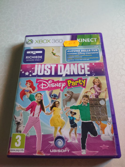 Gioco Xbox 360 Kinect Just dance party Disney