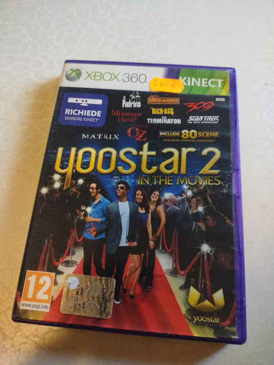 Gioco Xbox 360 Kinect yoostar 2 in the movies