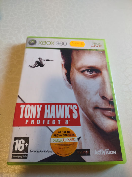 Gioco Xbox 360 Tony Hawk project 8