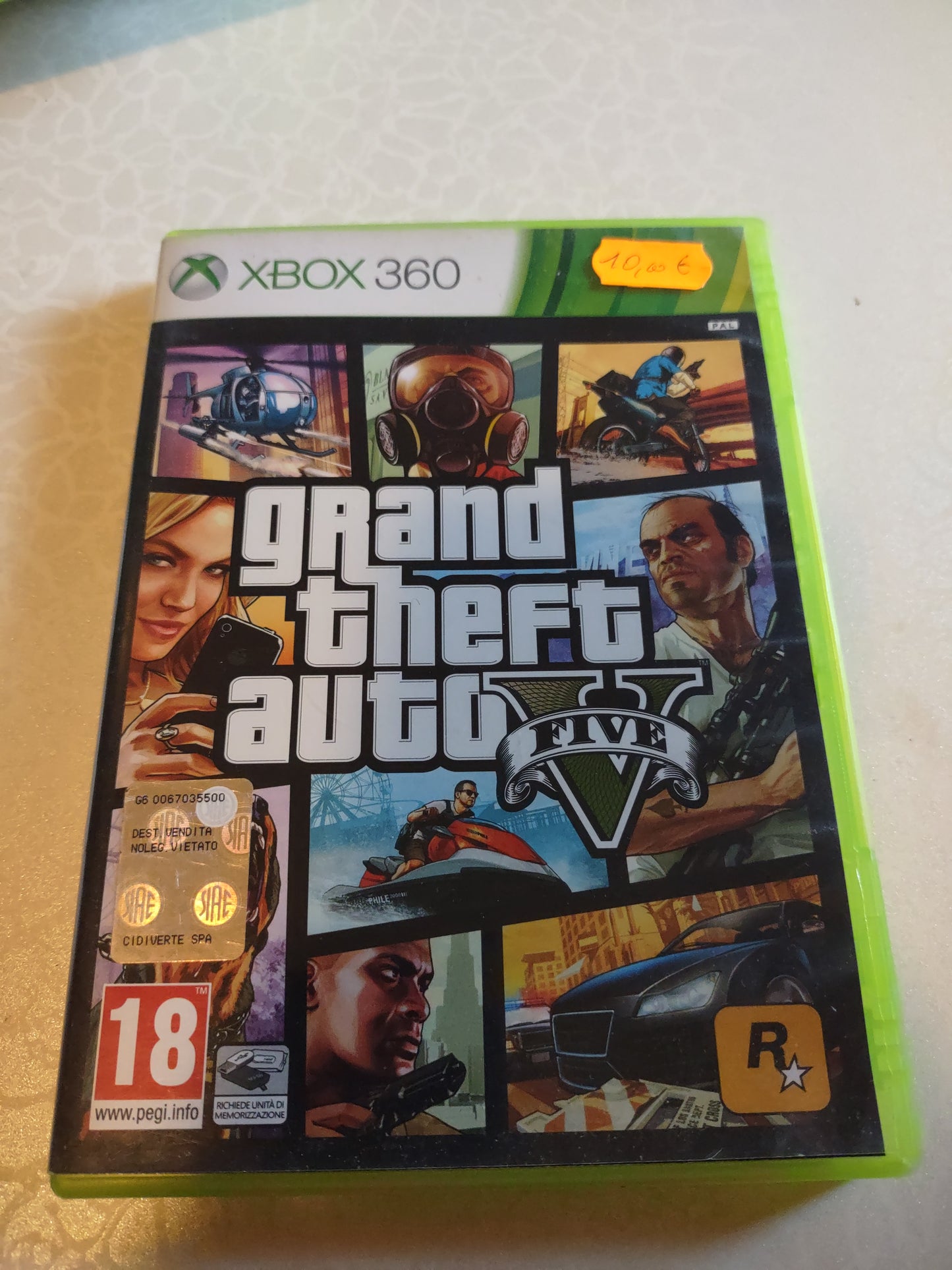 Gioco Xbox 360 Grand theft auto GTA v five