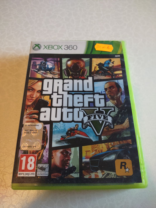 Gioco Xbox 360 GTA v five Grand theft auto