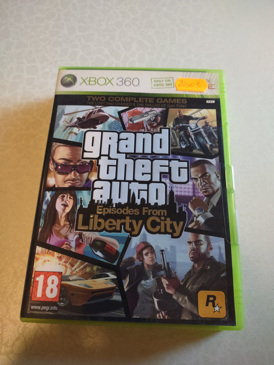 Gioco Xbox 360 Grand theft auto episodes from liberty city GTA