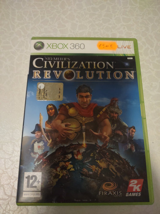 Gioco Xbox 360 civilization Revolution