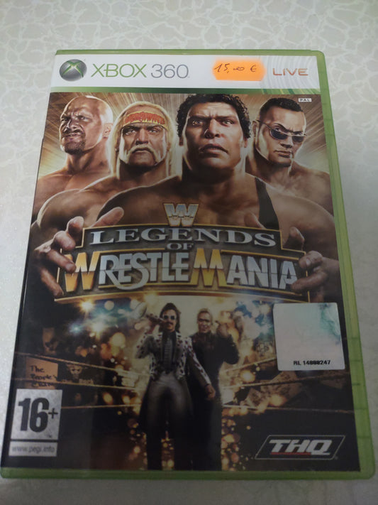 Gioco Xbox 360 WWF WWE Legends of WrestleMania