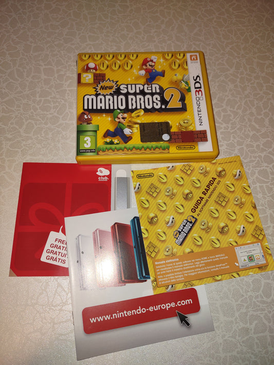 Gioco Nintendo 3ds new super Mario Bros 2 ita