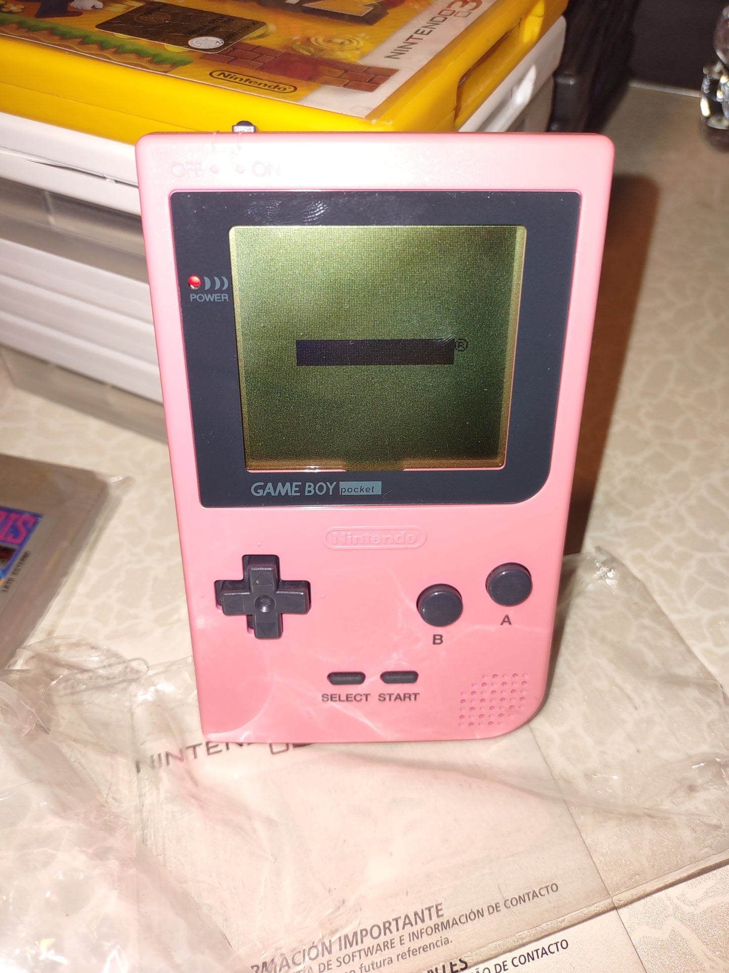 Console Nintendo game boy Pocket Rosa Pink