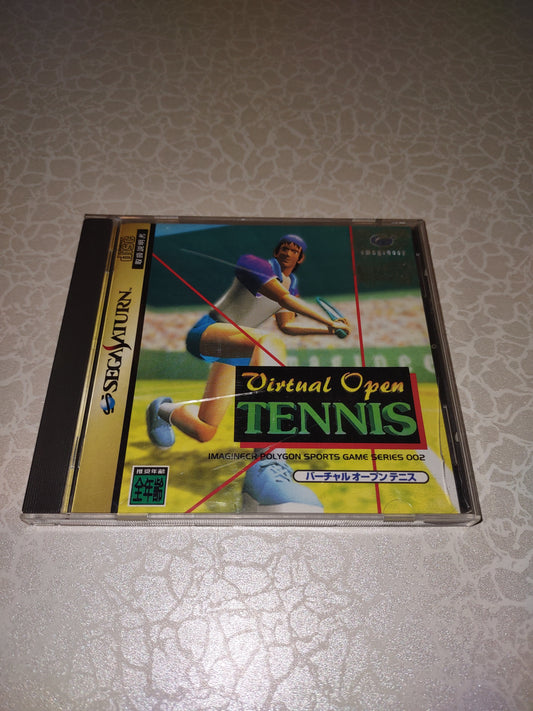 Gioco sega Saturn jap virtual open tennis