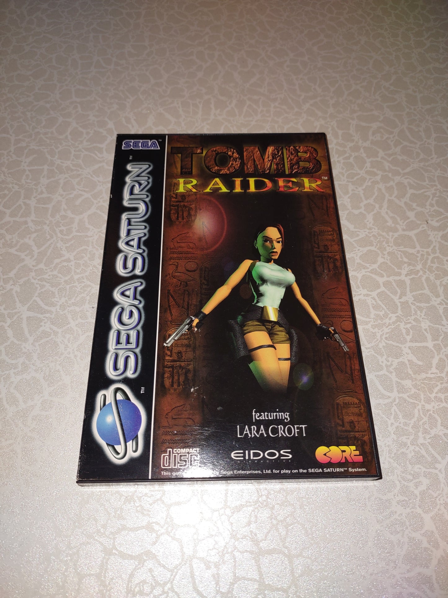 Gioco sega Saturn PAL tomb Raider