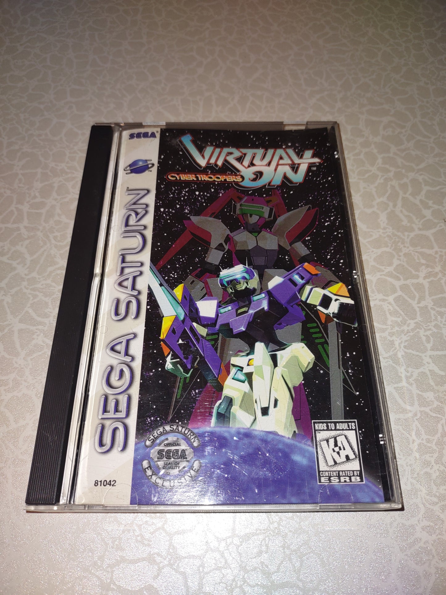 Gioco sega Saturn nstc usa virtual on cyber troopers