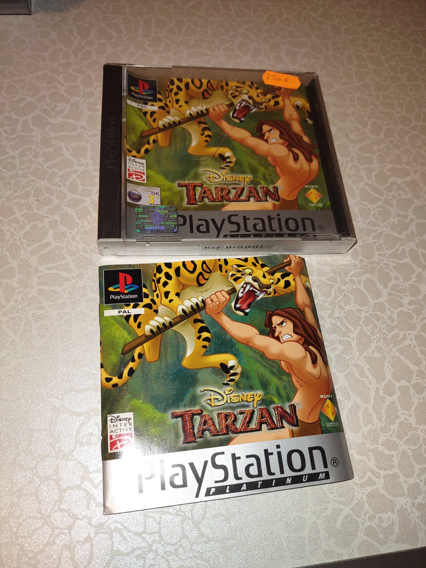 Gioco PlayStation ps1 Disney Tarzan