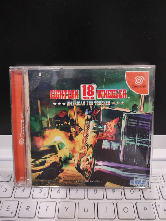 Gioco sega dreamcast jap eighteen Wheeler 18 American pro trucker