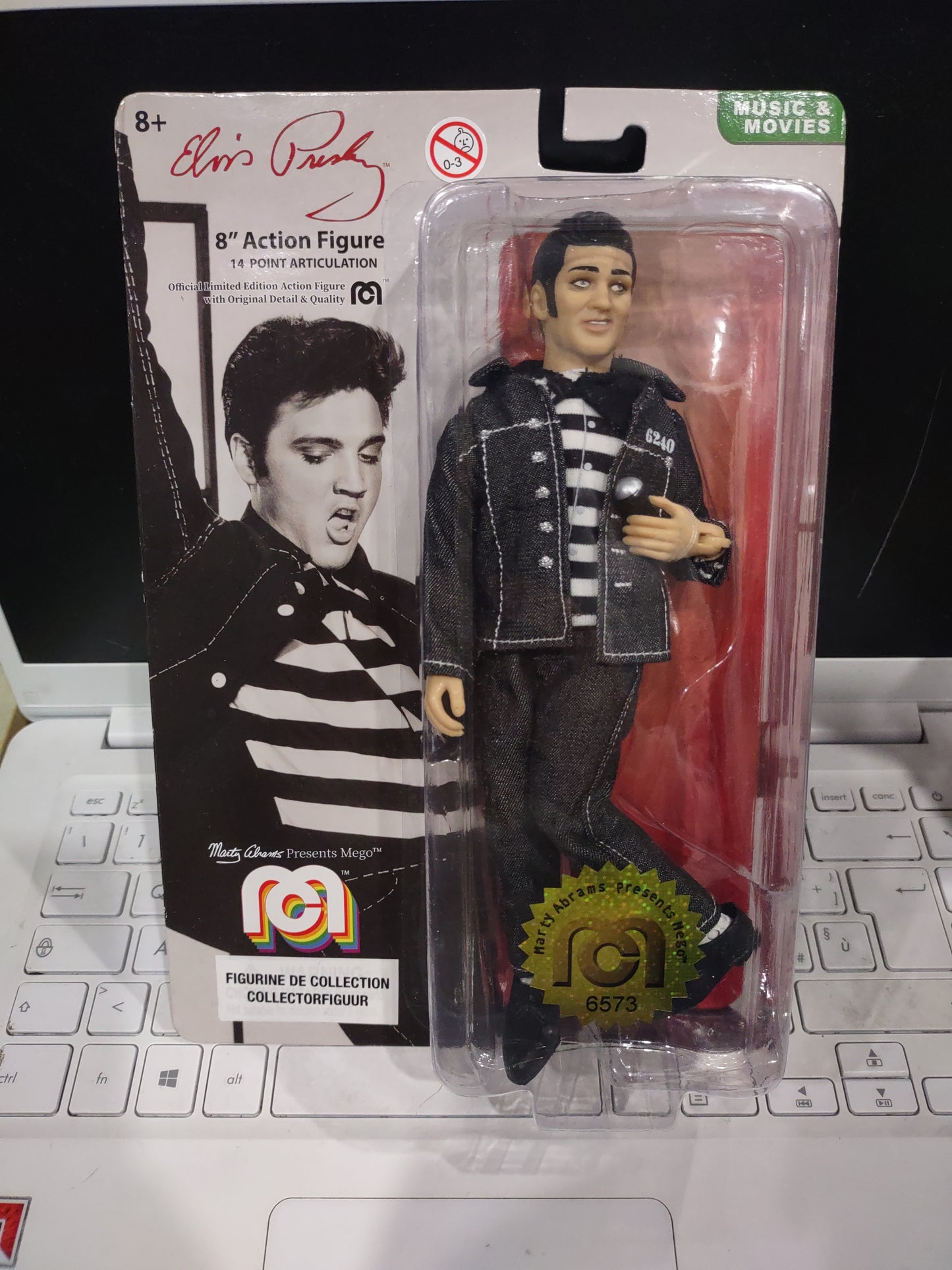 Action figures mego music and movie Elvis Presley official limited edition