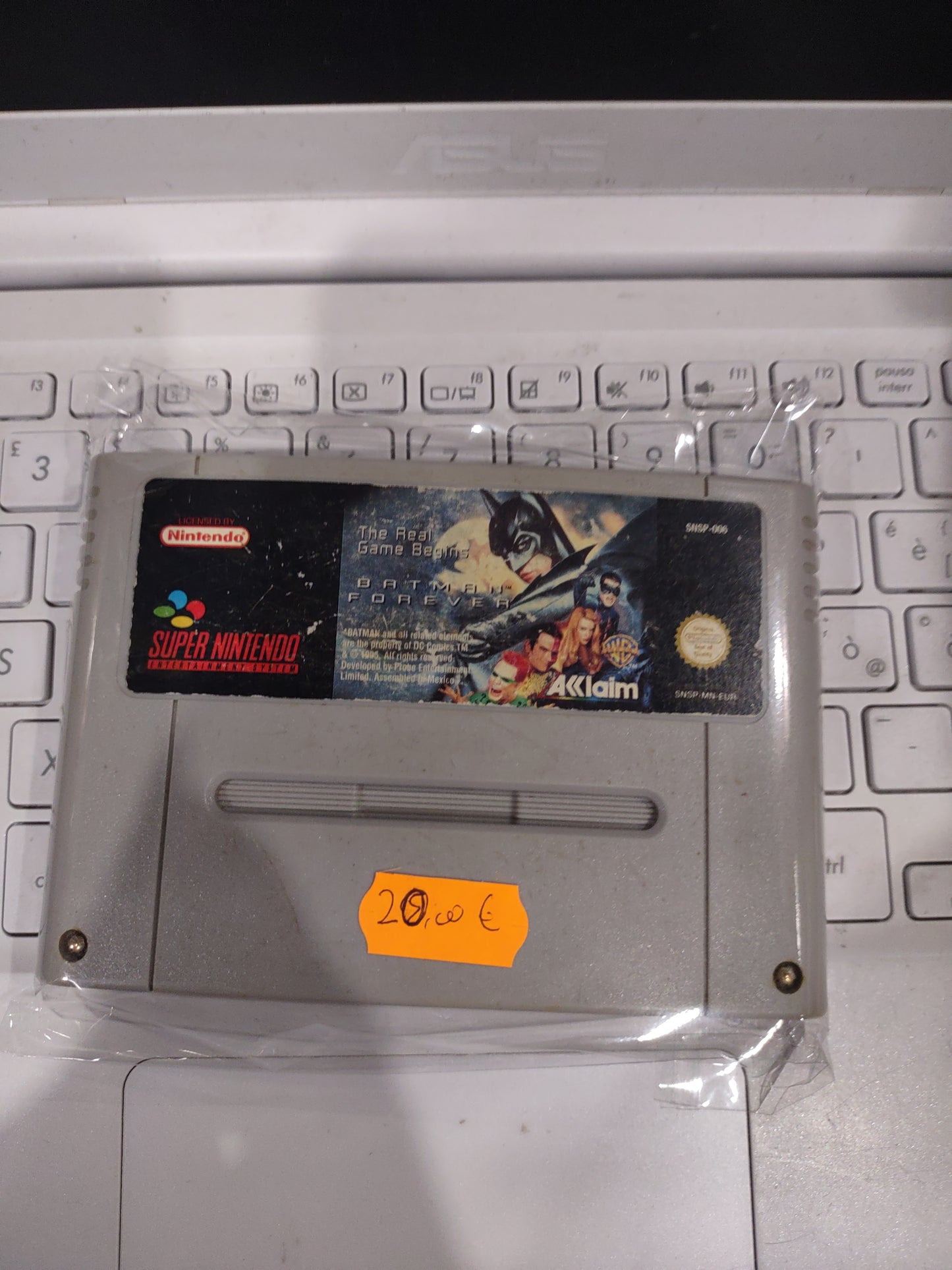 Gioco snes Super Nintendo Batman Forever