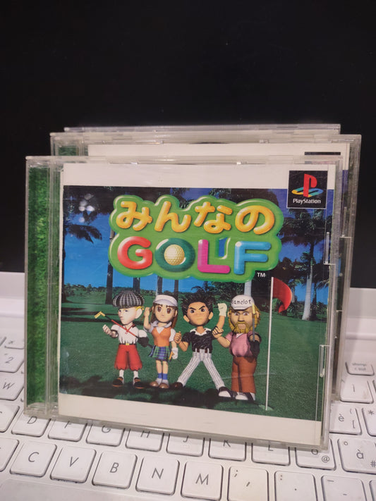 Gioco PlayStation PS1 Japan golf