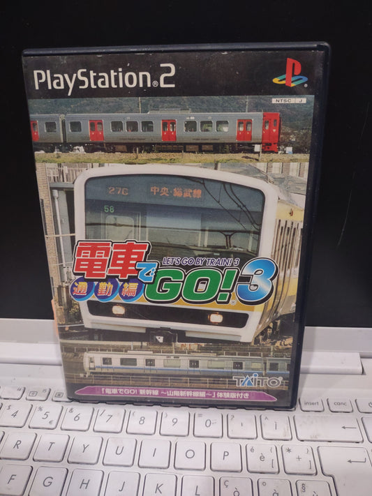 Gioco PlayStation PS2 Japan Jap let's go by train 3