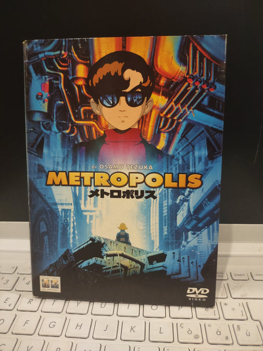 DVD cartone animato film Metropolis di osamo tezuka