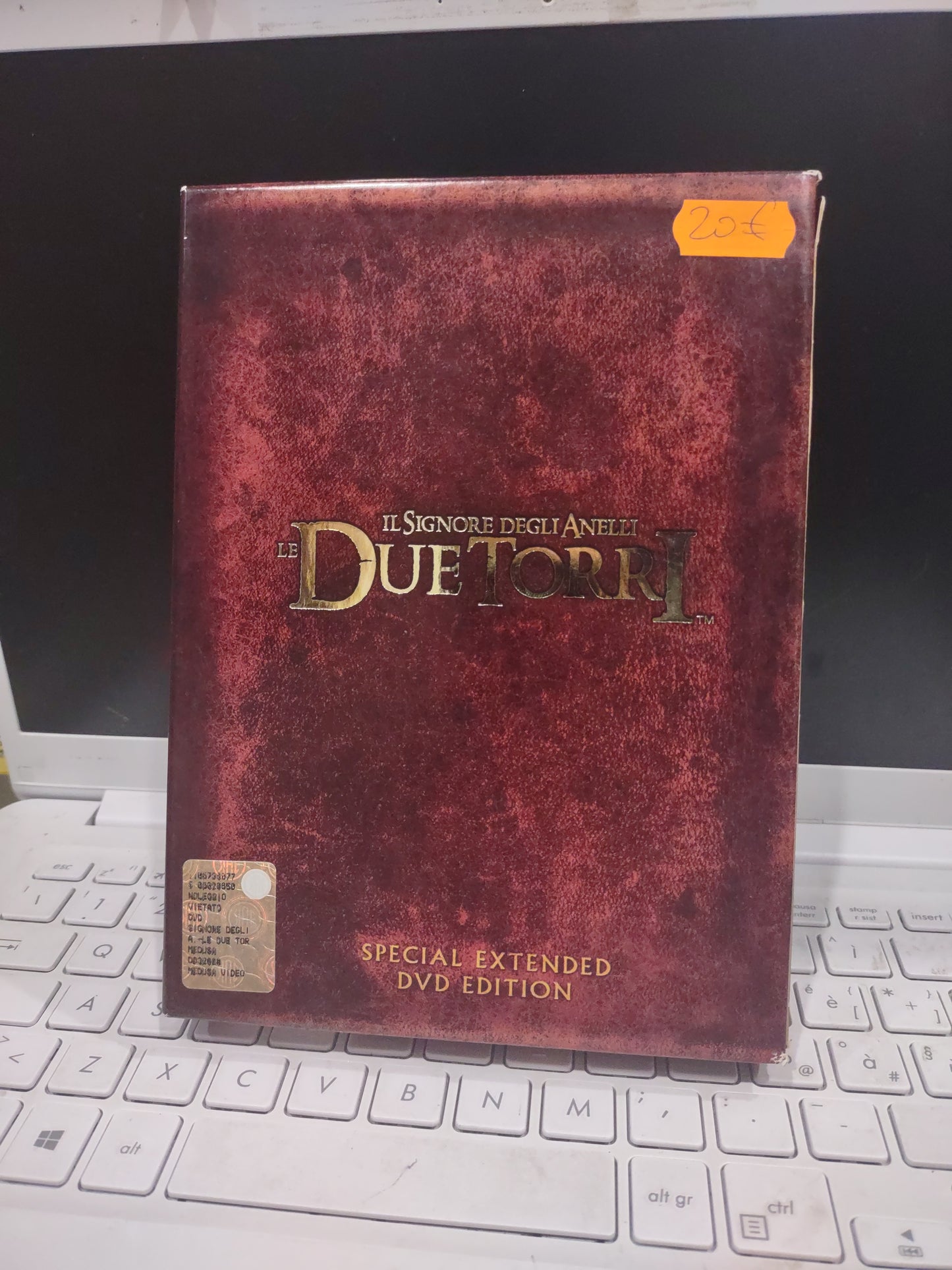 DVD cofanetto il signore degli anelli le due torri special extended edition