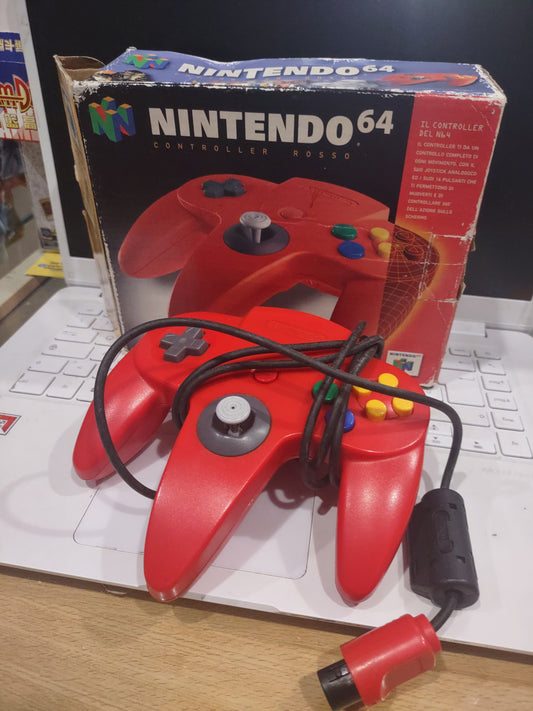 Controller Nintendo 64 n64 rosso originale