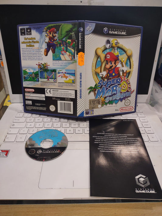 Gioco Nintendo GameCube ita Super Mario sunshine no istruzioni