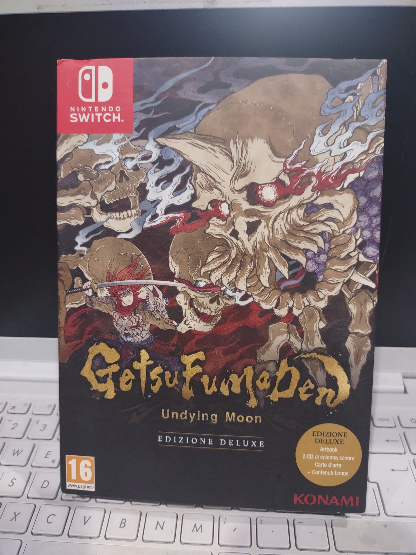 Gioco Nintendo switch GetsuFumaDen undying Moon edizione Deluxe ITA konami game