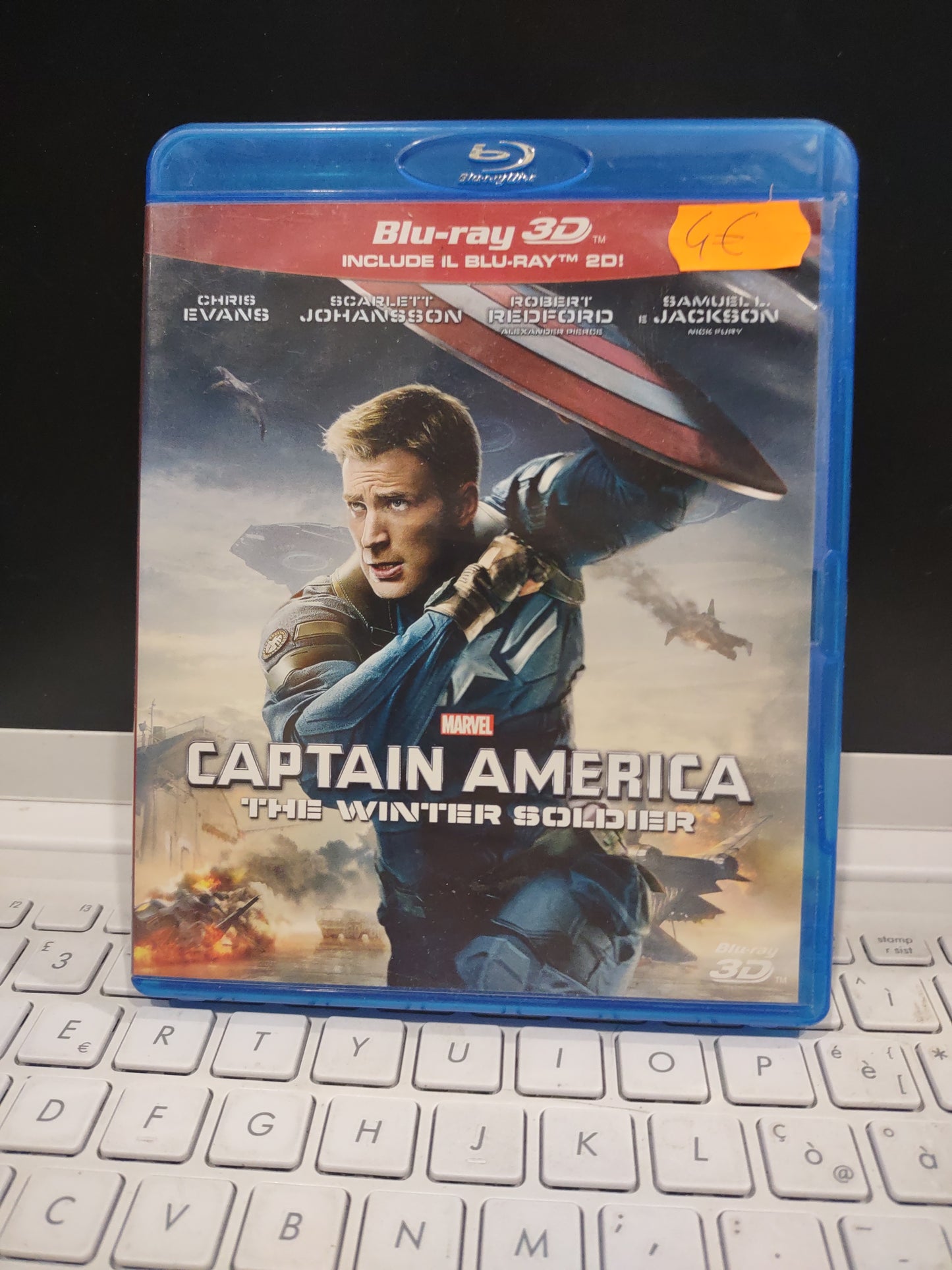 Film blu-ray 3D e in 2D Marvel captain America the Winter soldier