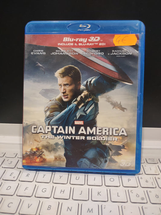 Film blu-ray 3D e in 2D Marvel captain America the Winter soldier