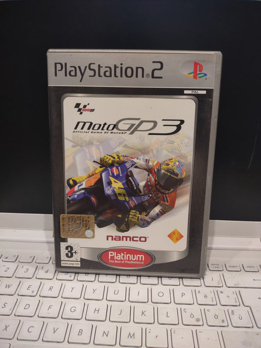Gioco PlayStation PS2 MotoGP 3 Platinum