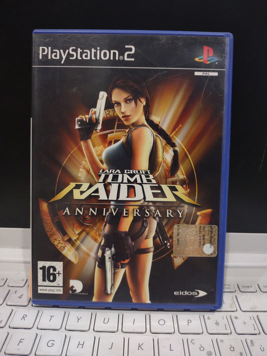 Gioco PlayStation PS2 Lara Croft tomb Raider anniversary ita