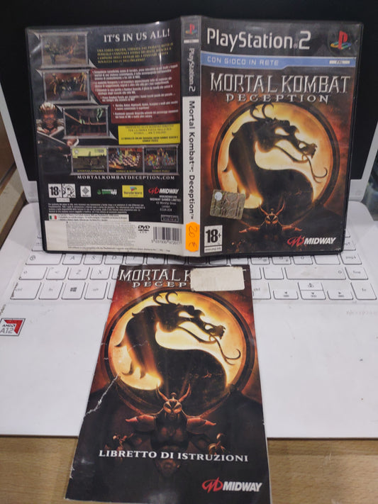 Gioco PlayStation PS2 mortal Kombat deception