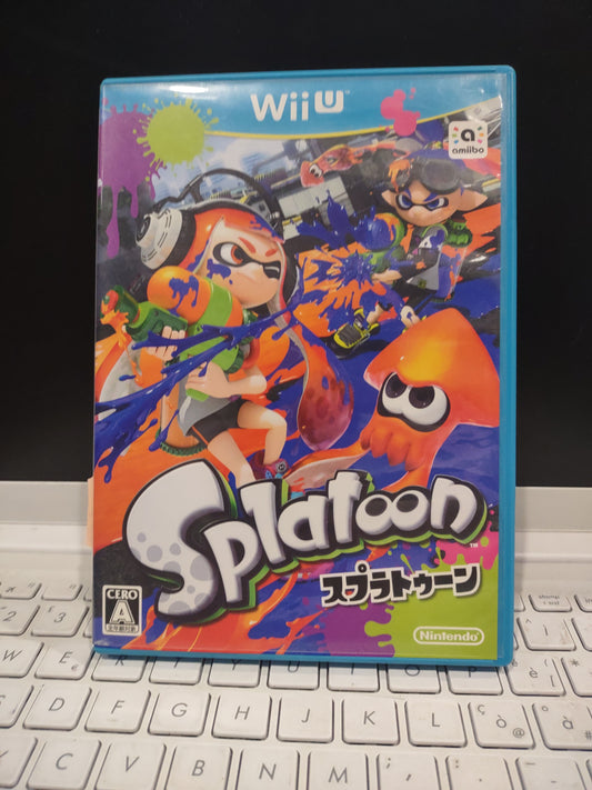 Gioco Nintendo Wii u splatoon Japan version giapponese