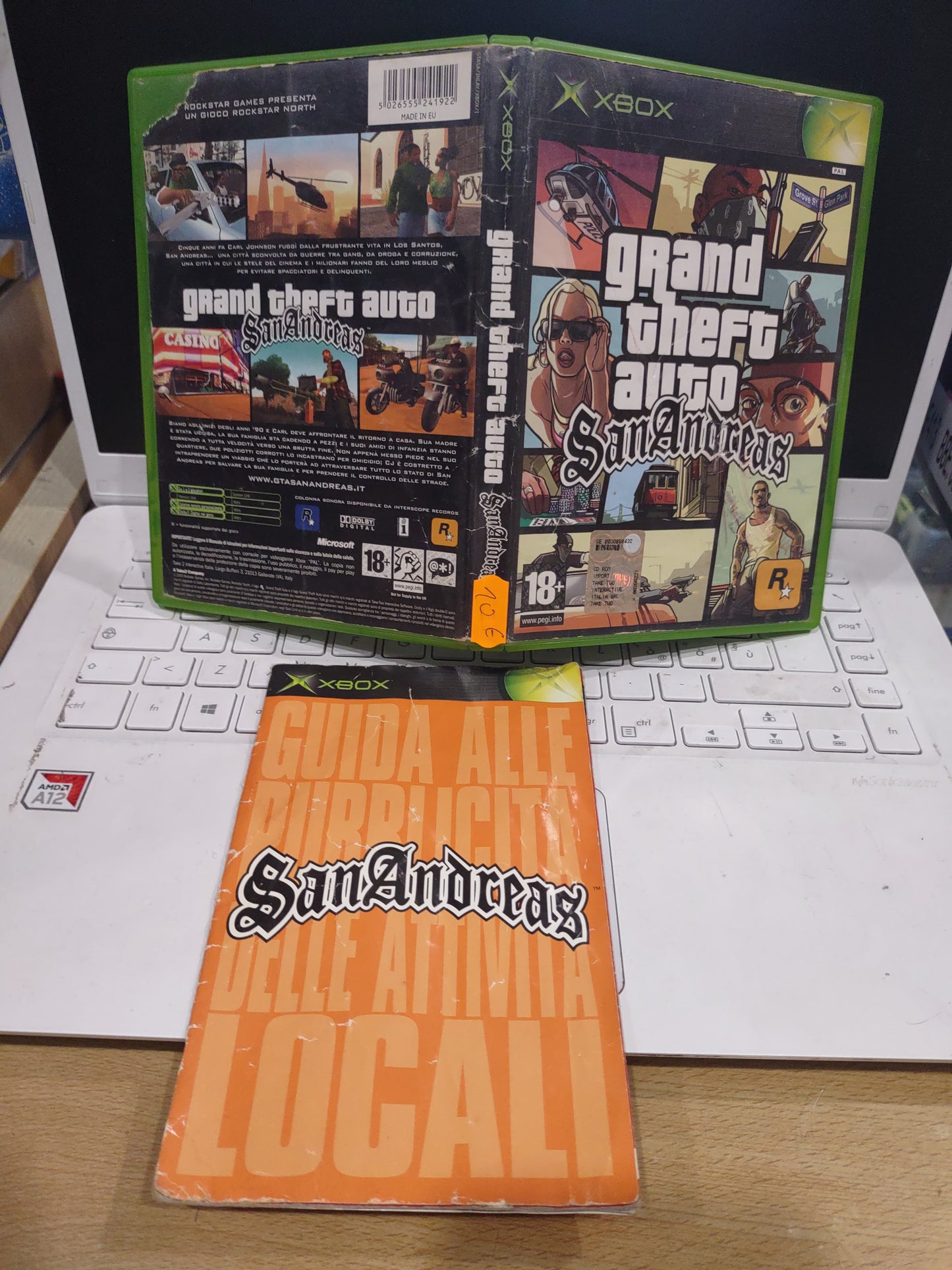 Gioco Xbox Grand theft auto San Andreas GTA